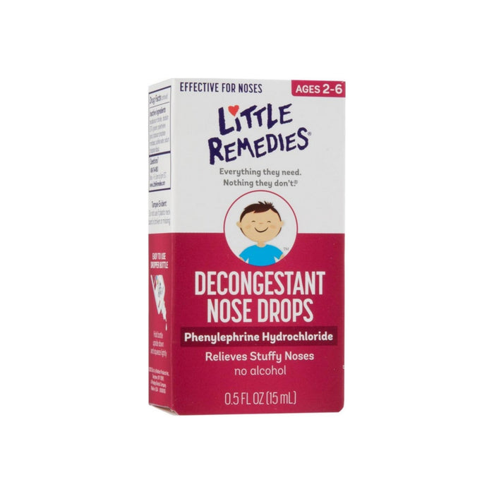 Little Noses Decongestant Nose Drops 0.50 oz