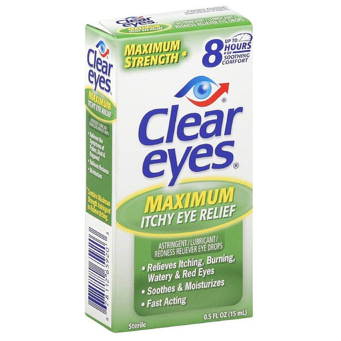 Clear Eyes Maximum Itchy Eye Relief 0.50 oz