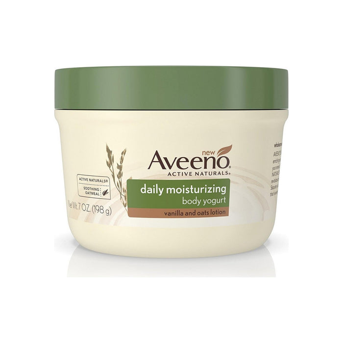 AVEENO Active Naturals Daily Moisturizing Body Yogurt Lotions, Vanilla & Oats 7 oz
