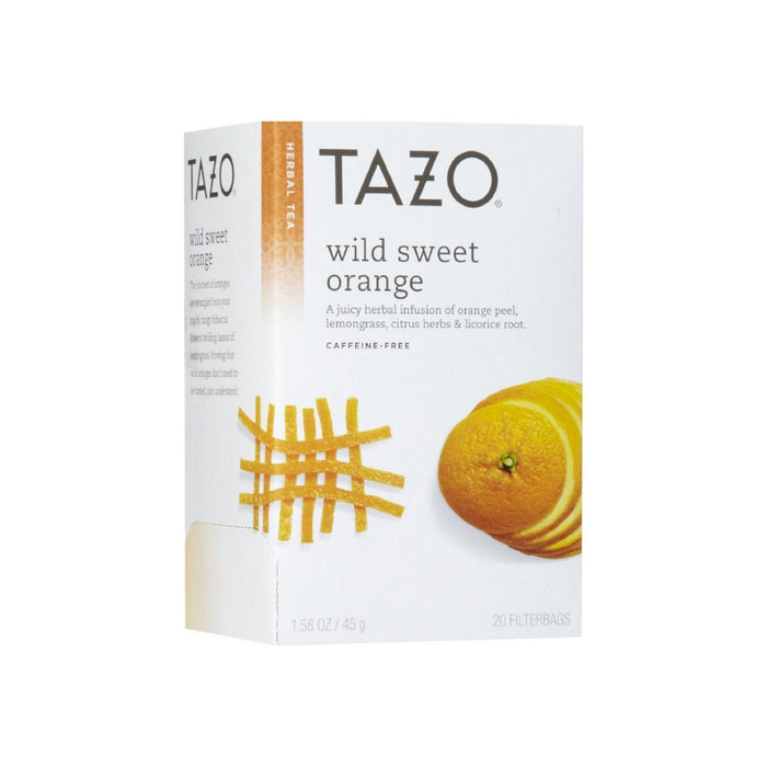 Tazo Herbal Infusion Tea, Wild Sweet Orange 20 ea