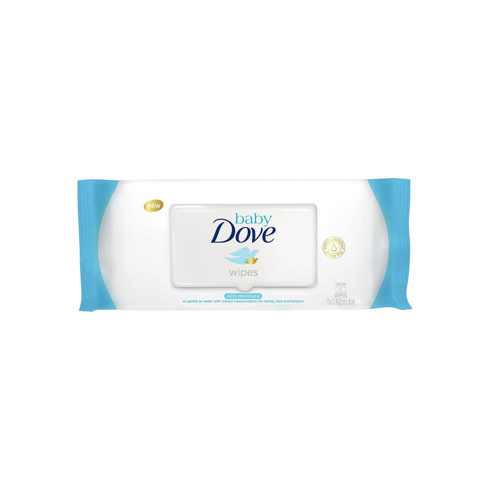 Dove Baby Hand & Face Wipes, Rich Moisture 30 ea