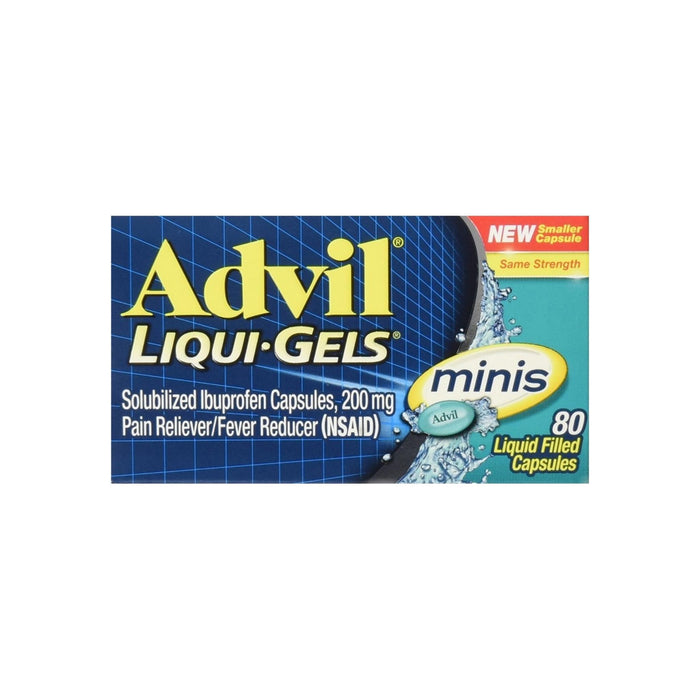 Advil  Liqui-Gels Minis Pain Reliever 80 ea