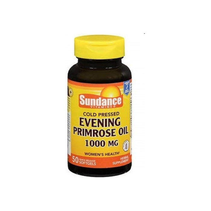 Sundance Vitamins Evening Primrose Oil 1000 mg, 50 ea