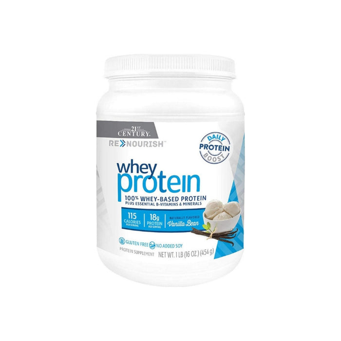 21st Century Renourish Wellness Protein Powder, Vanilla Bean, 16 oz
