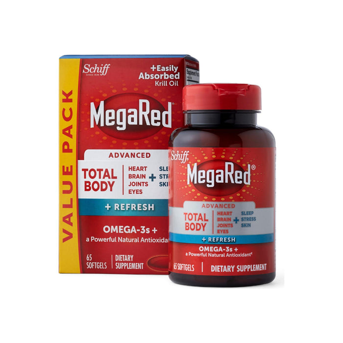MegaRed  Advanced Total Body Refresh Omega - 800mg  65 ea