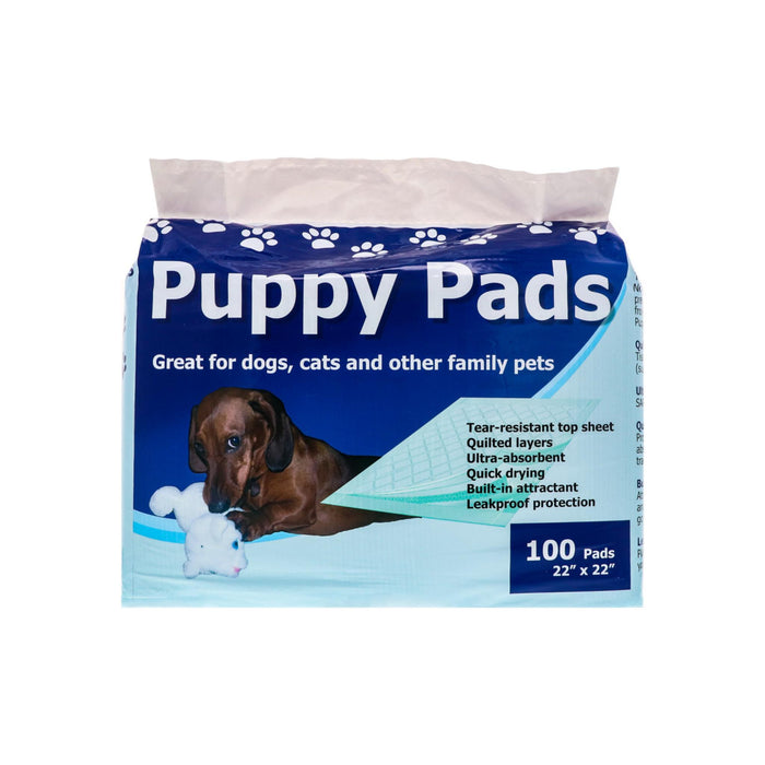 Puppy Pads 22x22 100/bag 1 ea