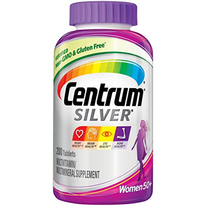 Centrum Silver for Women 50 Plus with AntiOxidants 200 Count