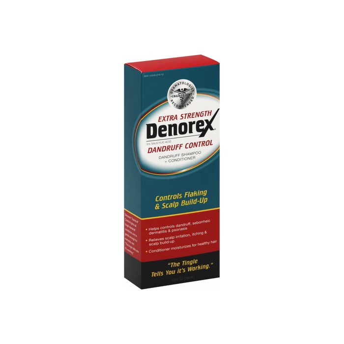 Denorex Extra Strength Dandruff Shampoo + Conditioner 10 oz