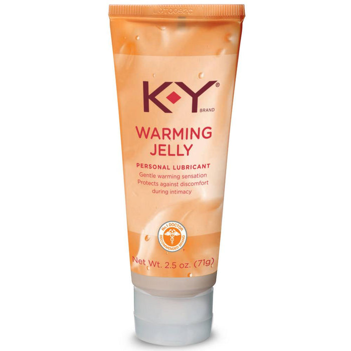 K-Y Warming Jelly Lubricant, 2.5 oz