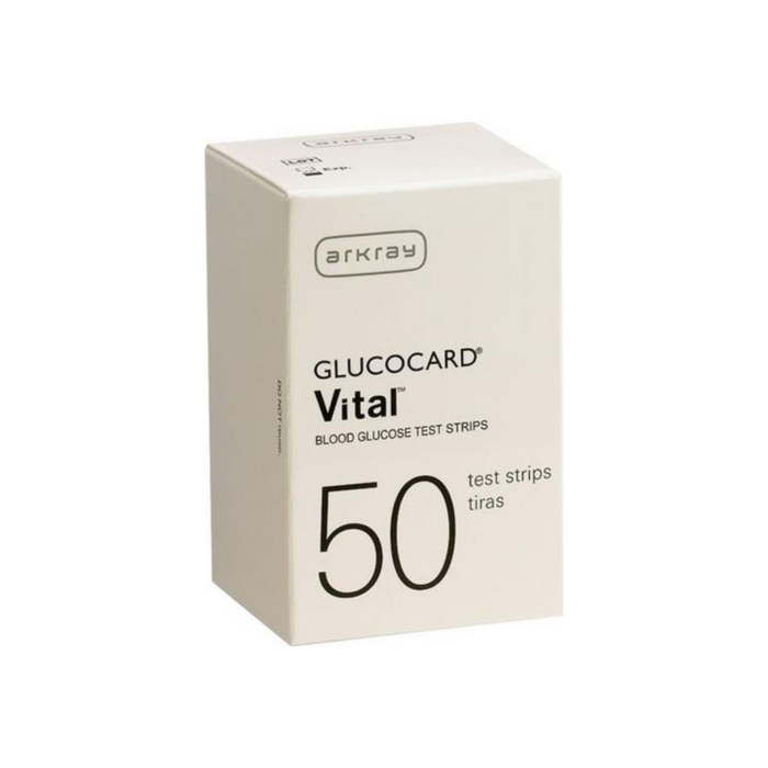 Arkray GlucoCard Vital Blood Glucose Test Strips 50 ea