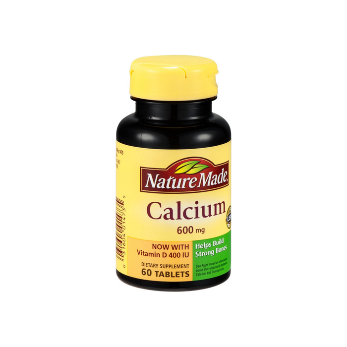 Nature Made Calcium 600 mg Tablets 60 ea