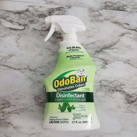 OdoBan Disinfectant Spray Fabric and air Freshener 27oz