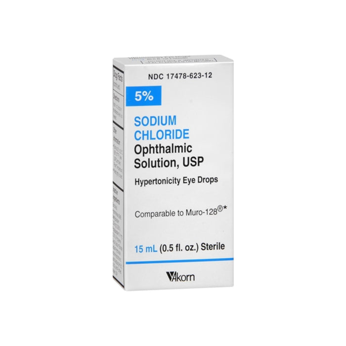 Akorn Sodium Chloride Solution 15 mL