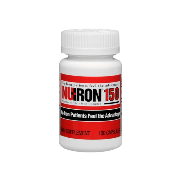 Nu-Iron 150 mg Capsules 100 Capsules