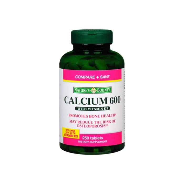 Nature's Bounty Calcium 600 With Vitamin D3 Tablets