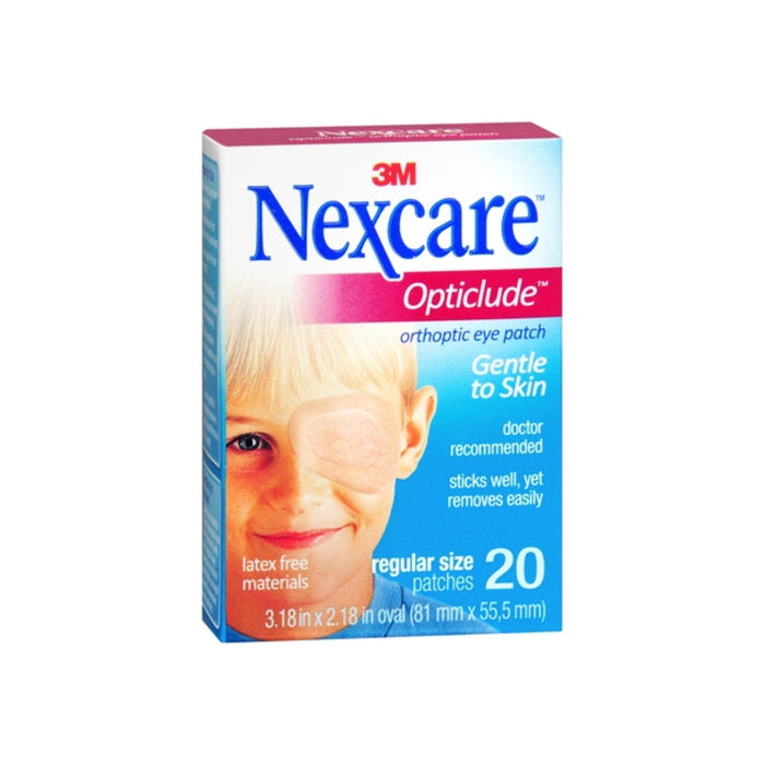 Nexcare Opticlude Orthoptic Eye Patches Regular 20 Each