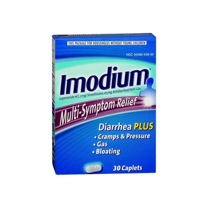 Imodium Multi-Symptom Relief Caplets 30 ea