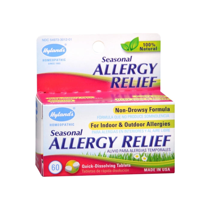 Hyland's Seasonal Allergy Relief Tablets 60 Tablets