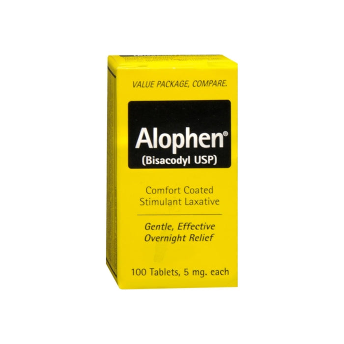 Alophen Tablets 100 Tablets