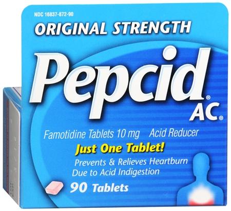 Pepcid AC Tablets Original Strength 90 Tablets