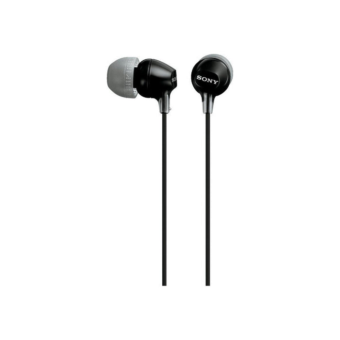 Sony In-Ear Headphones, Black 1 ea