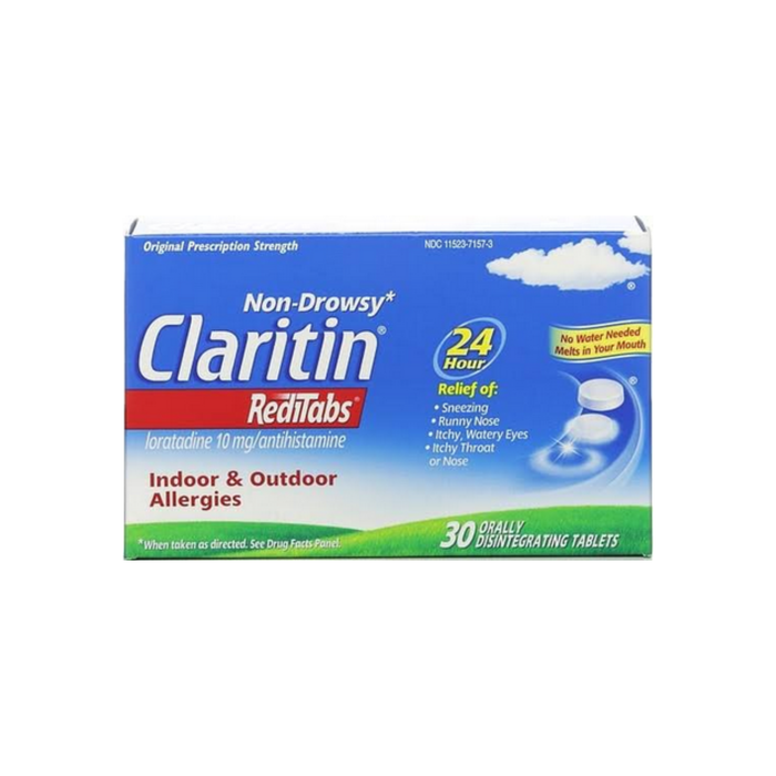 CLARITIN 24 Hour Allergy RediTabs 30 Tablets