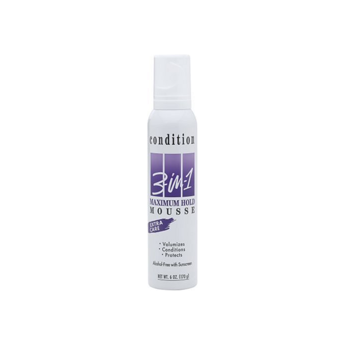CONDITION 3-in-1 Maximum Hold Mousse 6 oz