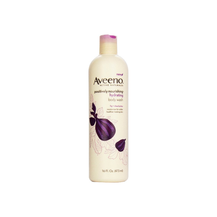 AVEENO Active Naturals Hydrating Body Wash, Fig + Shea Butter 16 oz