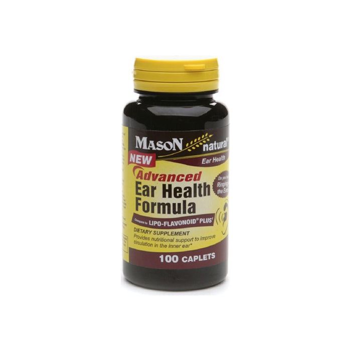 Mason Natural Advanced Ear Health Formula Caplets 100 ea