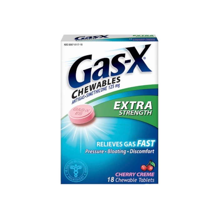 Gas-X Chewables Extra Strength Cherry Creme Tablets 48 ea
