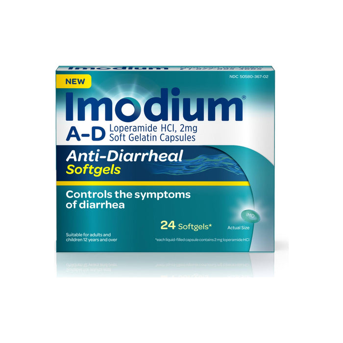 Imodium A-D Softgels 24 ea