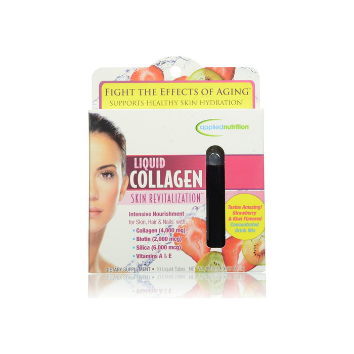 Applied Nutrition Liquid Collagen Skin Revitalization, Strawberry & Kiwi 10 ea