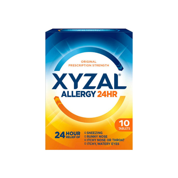 Xyzal 24 Hour Allergy Relief Tablets 10 ea