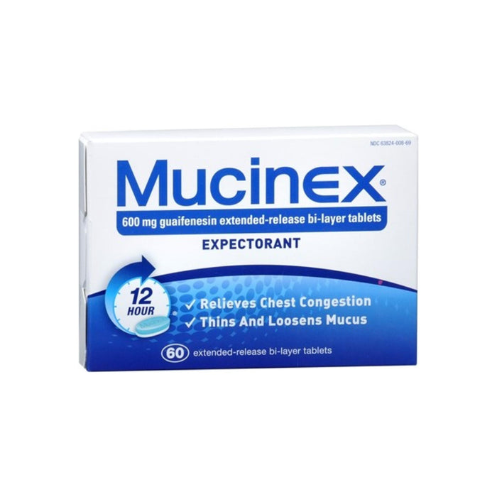 Mucinex Extended-Release Tablets 68 ea