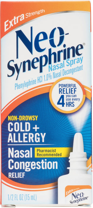 Neo-Synephrine Cold & Sinus Extra Strength Spray 0.50 oz