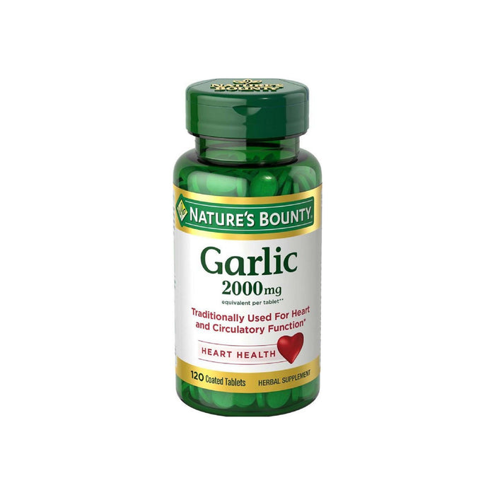 Nature's Bounty Garlic 2000mg, Tablets 120 ea