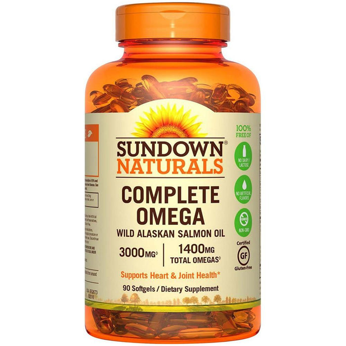 Sundown Naturals Complete Omega 1400 mg Softgels 90 ea
