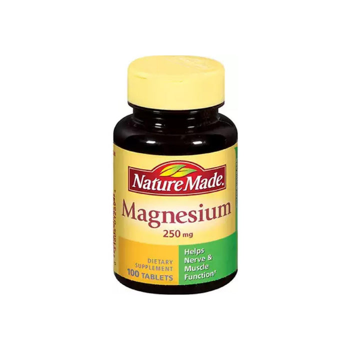 Nature Made Magnesium 250 mg Tablets 100 ea
