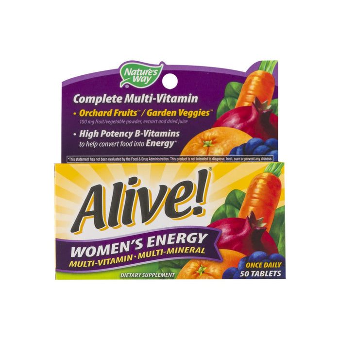 Alive! Tablets Women's Energy 50 Tablets