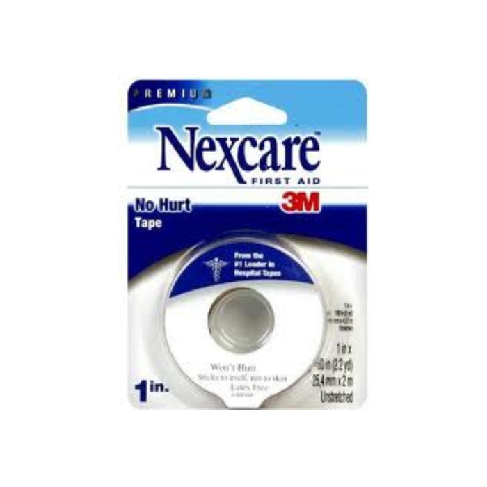 Nexcare No Hurt Tape 1 Inch X 2.2 Yards