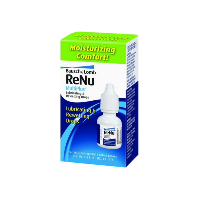 Bausch & Lomb ReNu MultiPlus Lubricating and Rewetting Drops 0.27 oz