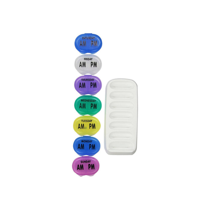 Apex Pocket Med Pack With 7-Day Tray, Assorted Colors 1 ea