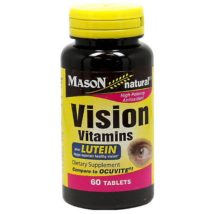 Mason Natural Vision Vitamins Tablets With Lutein 60 ea