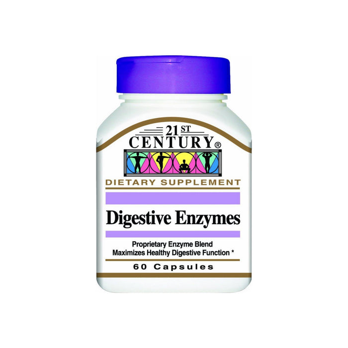 21st Century Digestive Enzymes Capsules 60 ea