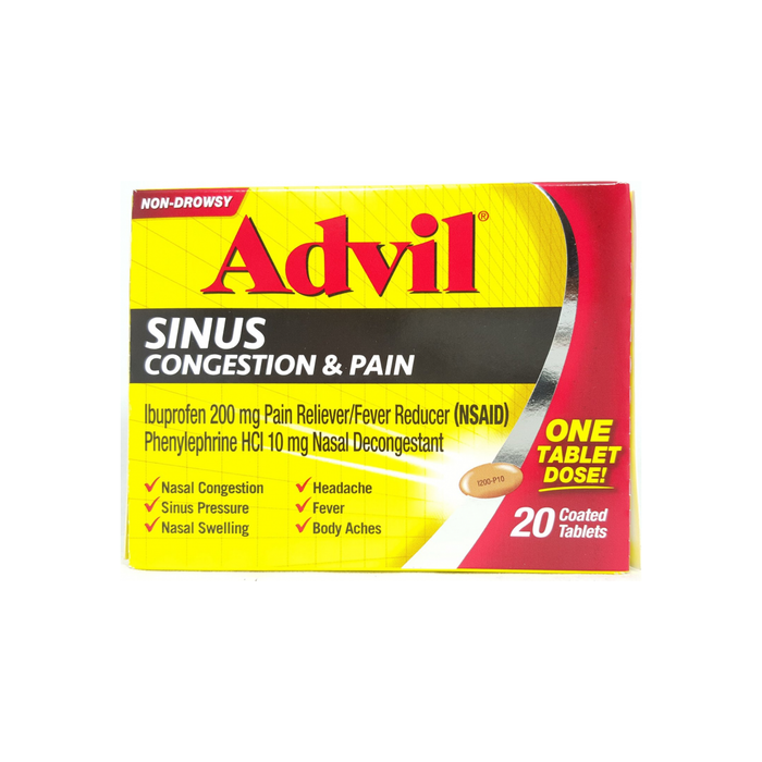 Advil Congestion Relief Coated Tablets