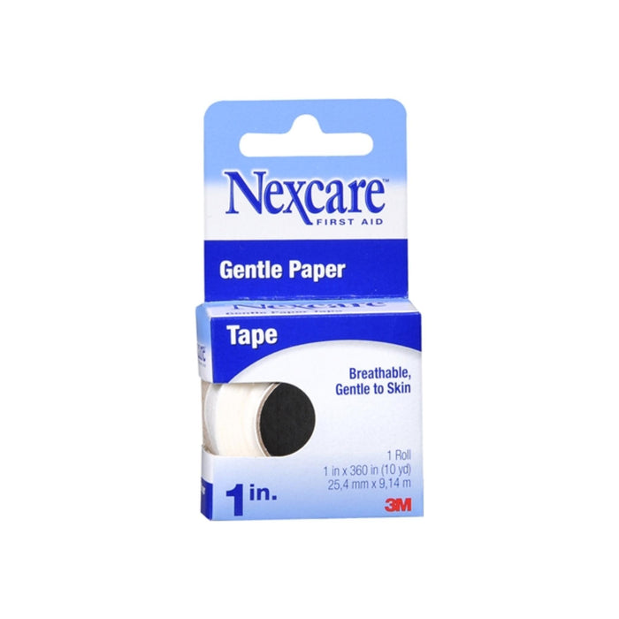 Nexcare Gentle Paper Tape 1 Inch 10 Yards