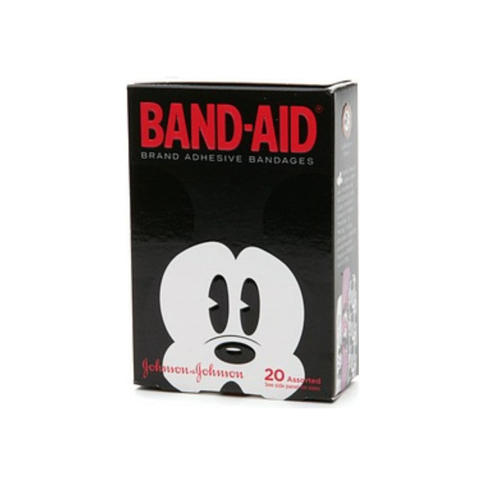 BAND-AID Bandages Mickey Mouse Assorted Sizes 20 Each
