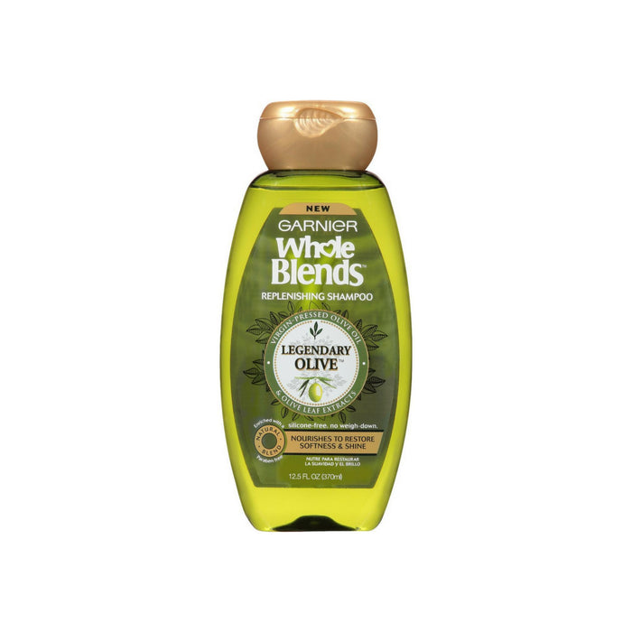 Garnier Whole Blends Legendary Olive Replenishing Shampoo 12.5 oz