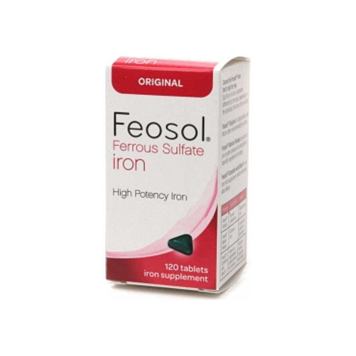 Feosol Ferrous Sulfate Iron, Original, Tablets 120 ea