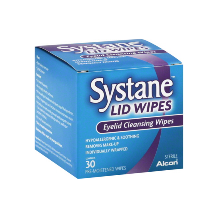 Systane Lid Wipes Eyelid Cleansing Wipes 30 Each